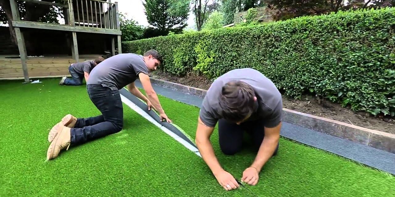 Front Yard Turf Installation in Houston, TX